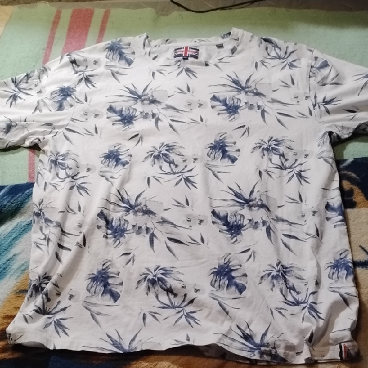 Men's Casual Soul Of London Xl Designer Shirt Palm Trees